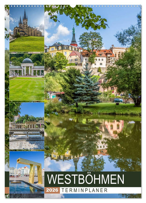 WESTBÖHMEN Terminplaner (CALVENDO Wandkalender 2026)