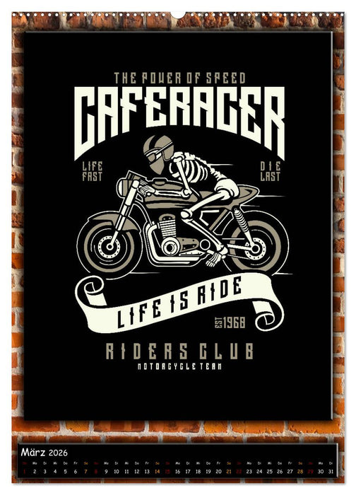 Motorrad - nostalgische Momente (CALVENDO Premium Wandkalender 2026)