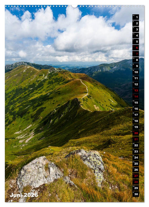 Impressionen aus der Tatra (CALVENDO Premium Wandkalender 2026)
