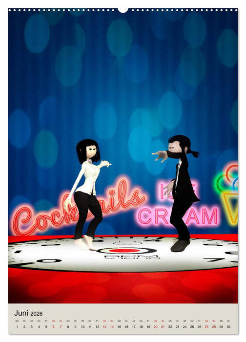 Kino Hits (CALVENDO Premium Wandkalender 2026)