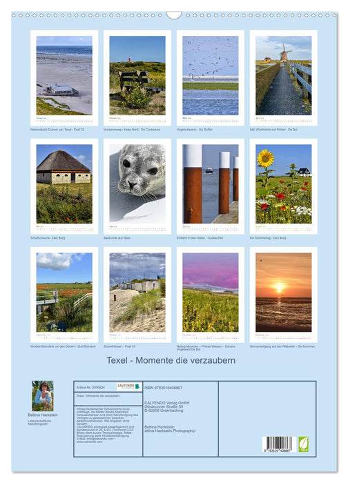 Texel - Momente die verzaubern (CALVENDO Wandkalender 2026)