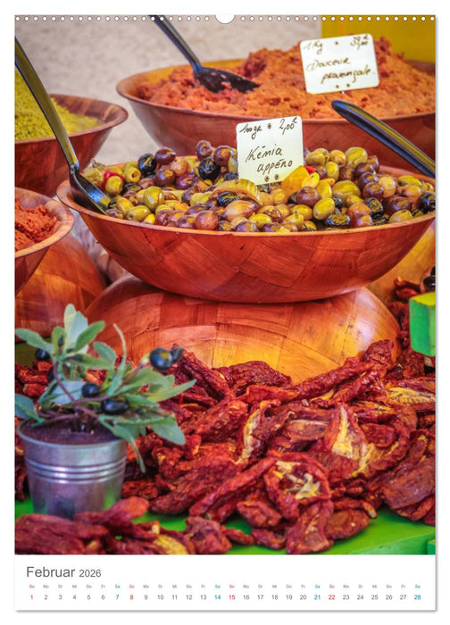 Provence im Licht (CALVENDO Premium Wandkalender 2026)