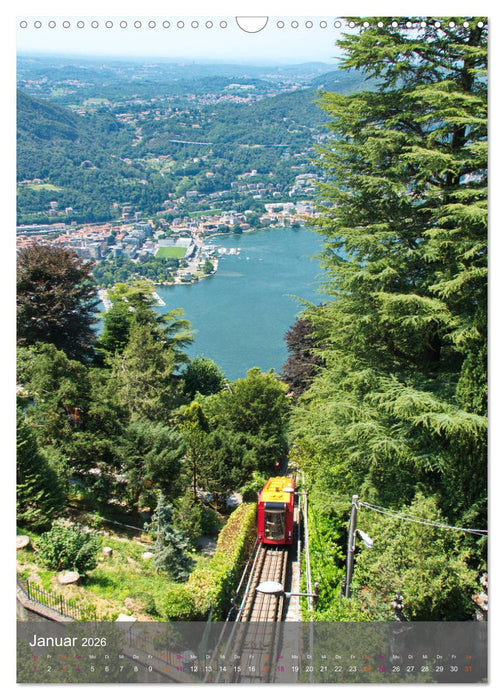 Como, sehens- und liebenswert (CALVENDO Wandkalender 2026)