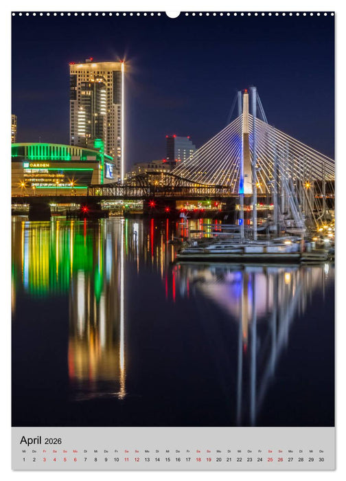BOSTON Historie und urbane Idylle (CALVENDO Wandkalender 2026)