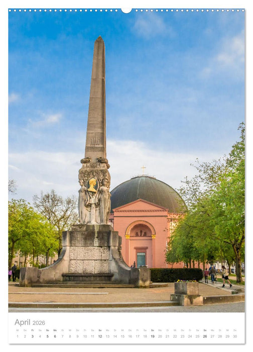 Meine Stadt Darmstadt (CALVENDO Premium Wandkalender 2026)