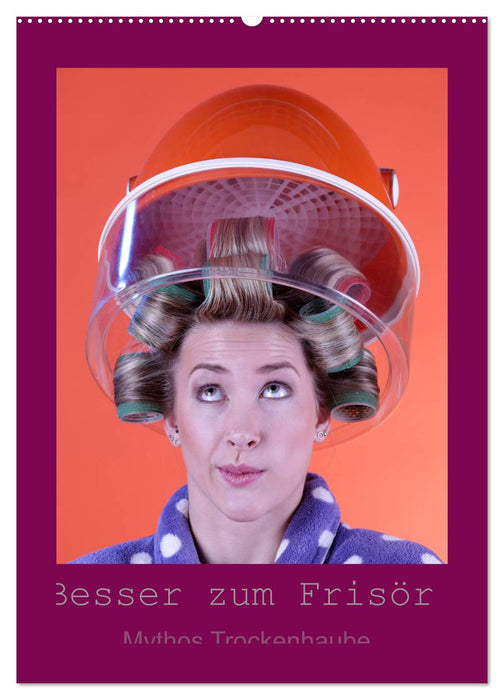 Besser zum Frisör - Mythos Trockenhaube (CALVENDO Wandkalender 2026)