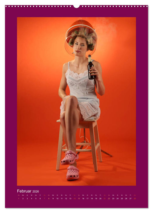 Besser zum Frisör - Mythos Trockenhaube (CALVENDO Wandkalender 2026)