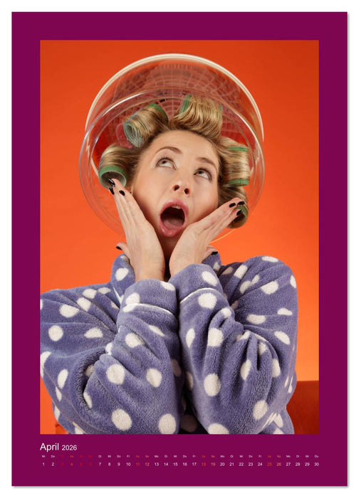 Besser zum Frisör - Mythos Trockenhaube (CALVENDO Wandkalender 2026)