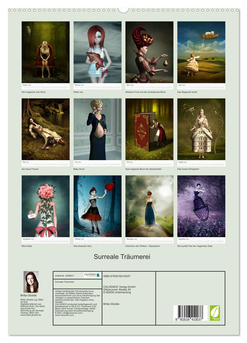 Surreale Träumerei (CALVENDO Premium Wandkalender 2026)