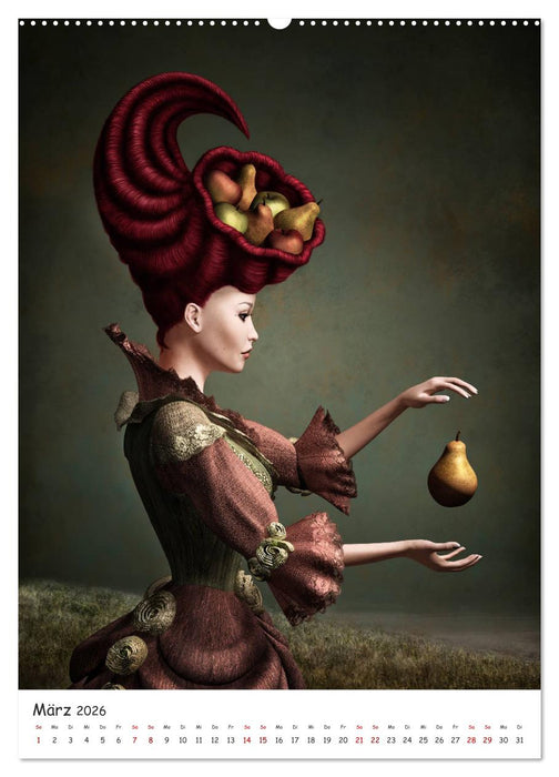 Surreale Träumerei (CALVENDO Premium Wandkalender 2026)