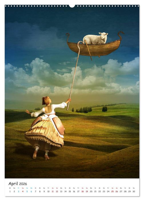 Surreale Träumerei (CALVENDO Premium Wandkalender 2026)