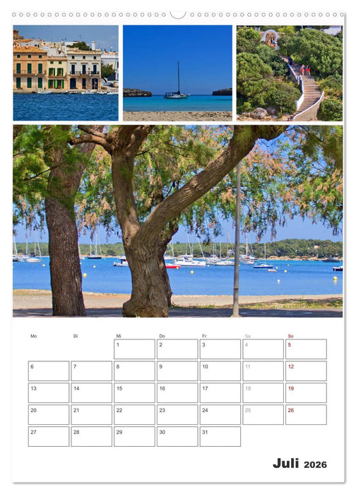 Hola Mallorca (CALVENDO Premium Wandkalender 2026)