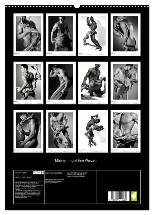 Männer ... und ihre Wurzeln (CALVENDO Premium Wandkalender 2026)
