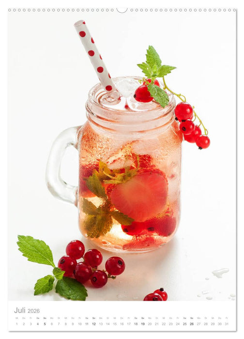 Erfrischendes Vitaminwasser (CALVENDO Premium Wandkalender 2026)