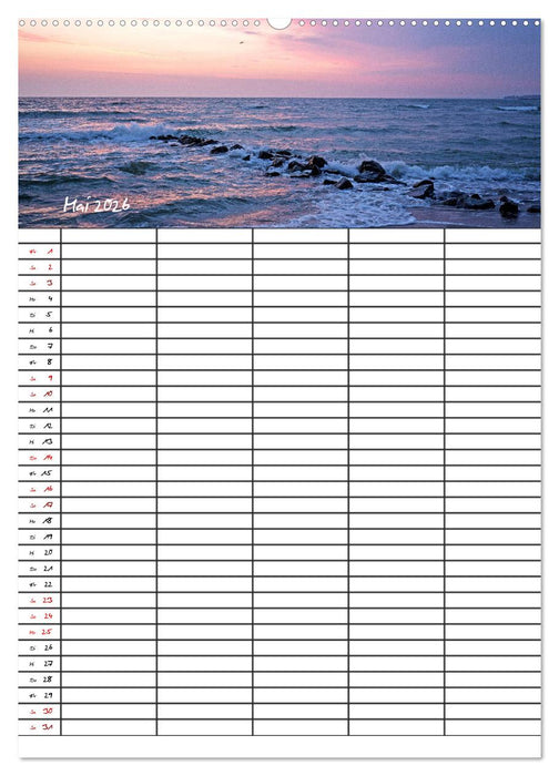 Timmendorfer Strand - Ostsee Urlaubsparadies (CALVENDO Wandkalender 2026)