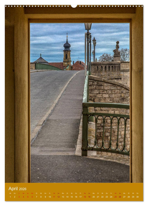 Kitzingen im Hochformat (CALVENDO Premium Wandkalender 2026)