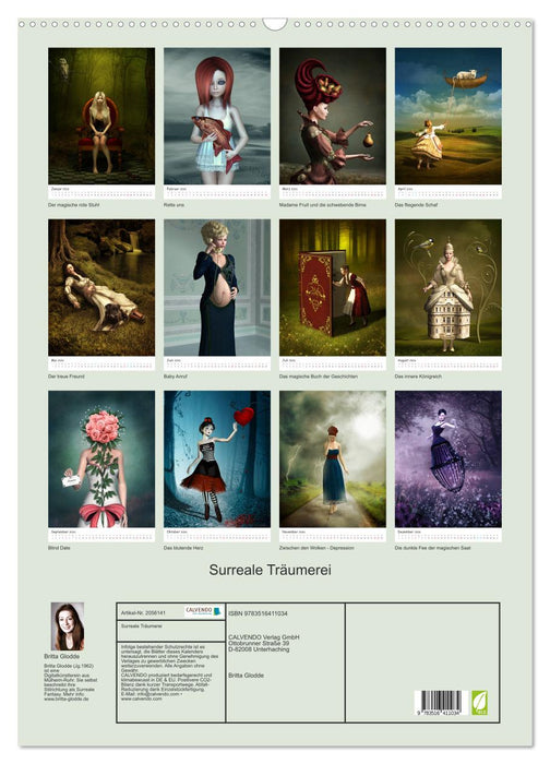 Surreale Träumerei (CALVENDO Wandkalender 2026)