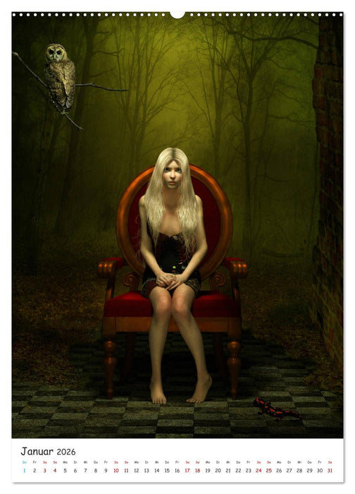 Surreale Träumerei (CALVENDO Wandkalender 2026)