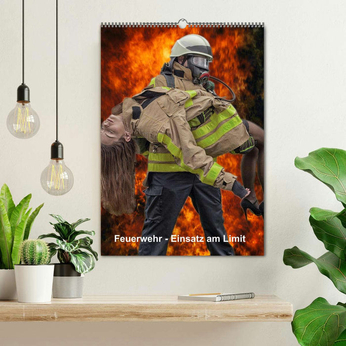 Feuerwehr - Einsatz am Limit (CALVENDO Wandkalender 2026)