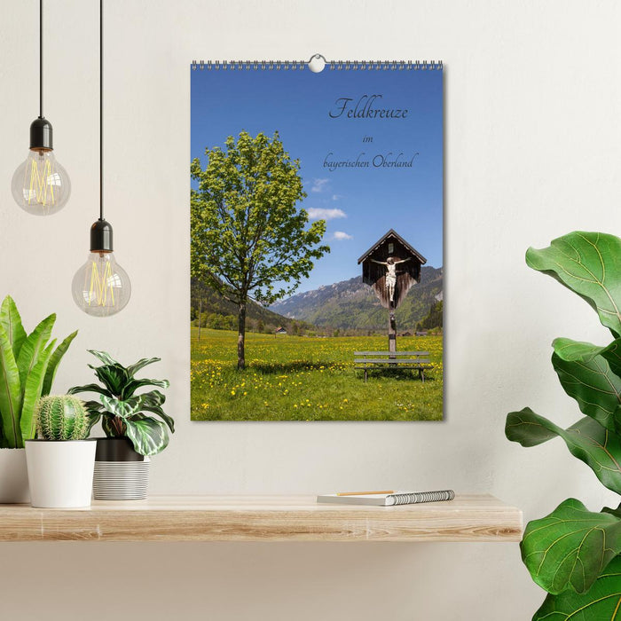 Feldkreuze im bayerischen Oberland (CALVENDO Wandkalender 2026)