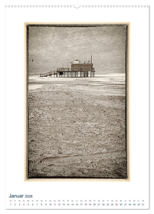 Nordseebrise - Bezauberndes Nordfriesland (CALVENDO Wandkalender 2026)