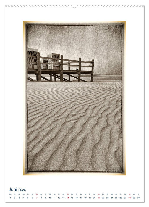 Nordseebrise - Bezauberndes Nordfriesland (CALVENDO Wandkalender 2026)