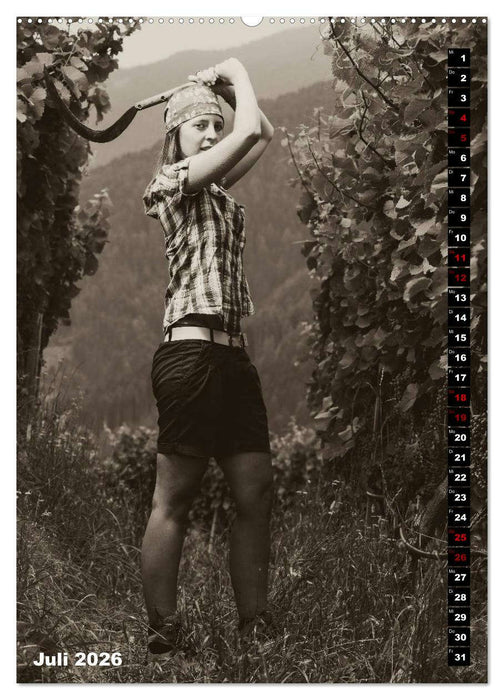 Weinbaukalender 2026 (CALVENDO Premium Wandkalender 2026)