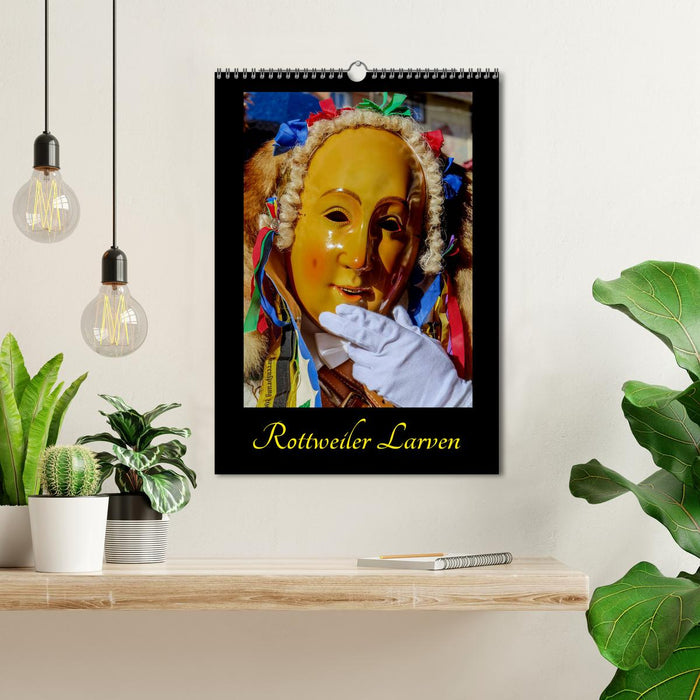 Rottweiler Larven (CALVENDO Wandkalender 2026)