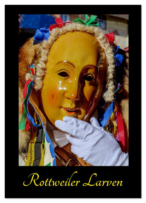 Rottweiler Larven (CALVENDO Wandkalender 2026)