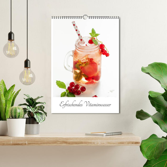 Erfrischendes Vitaminwasser (CALVENDO Wandkalender 2026)