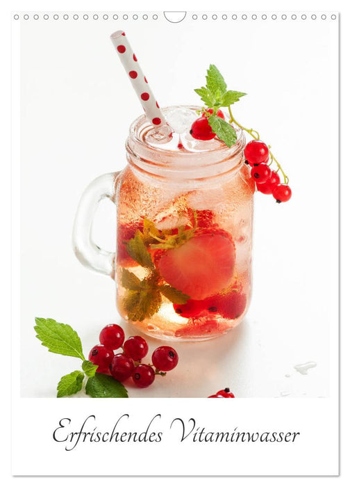 Erfrischendes Vitaminwasser (CALVENDO Wandkalender 2026)