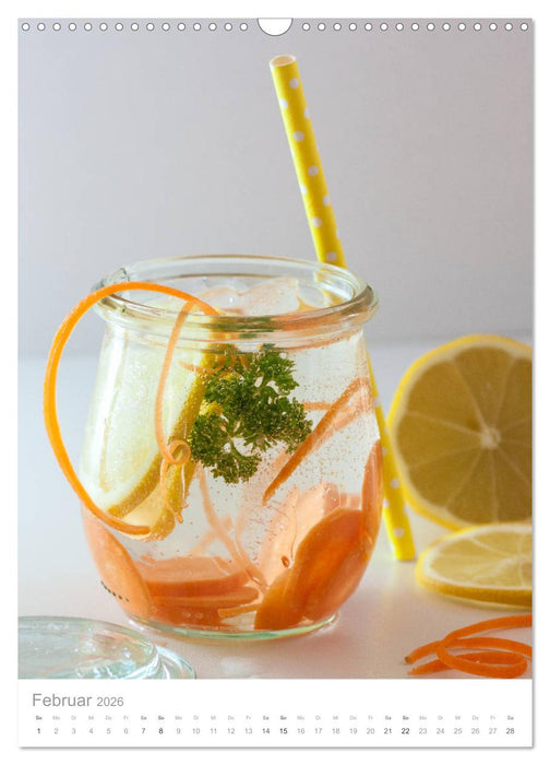 Erfrischendes Vitaminwasser (CALVENDO Wandkalender 2026)
