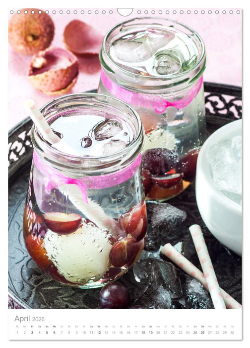 Erfrischendes Vitaminwasser (CALVENDO Wandkalender 2026)