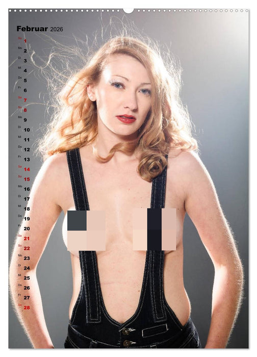 Sexy in Latzhosen (CALVENDO Premium Wandkalender 2026)