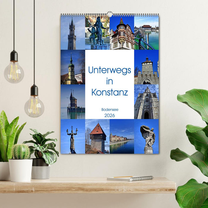 Unterwegs in Konstanz (CALVENDO Wandkalender 2026)