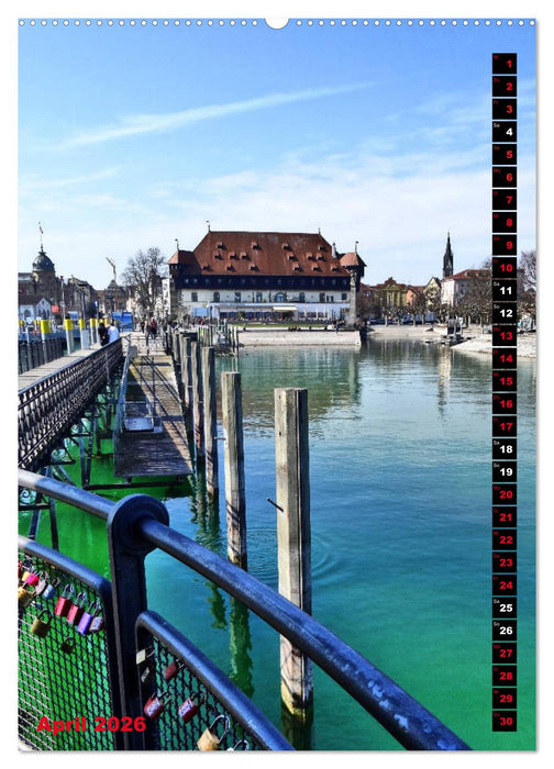 Unterwegs in Konstanz (CALVENDO Wandkalender 2026)
