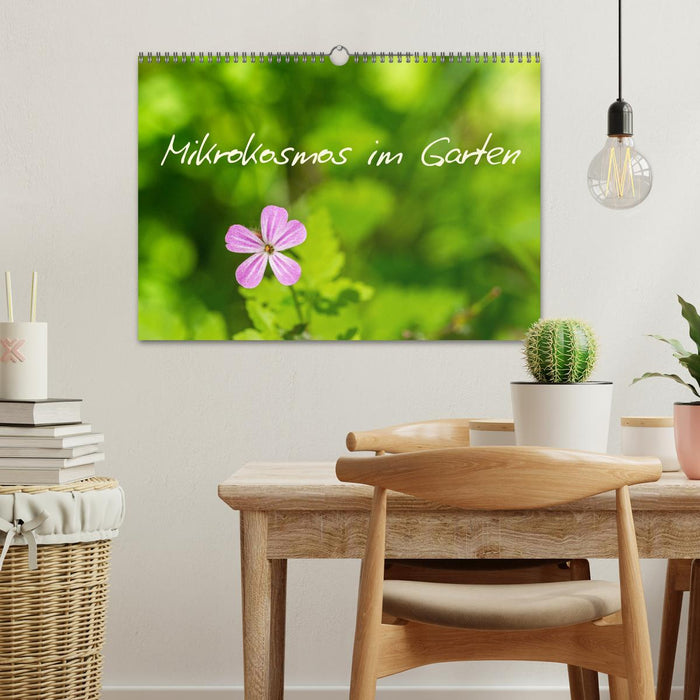 Mikrokosmos im Garten (CALVENDO Wandkalender 2026)