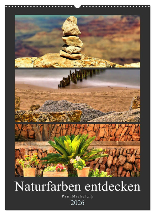 Naturfarben entdecken (CALVENDO Wandkalender 2026)