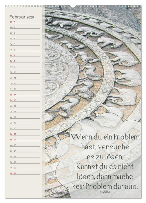 Tempelschätze (CALVENDO Wandkalender 2026)