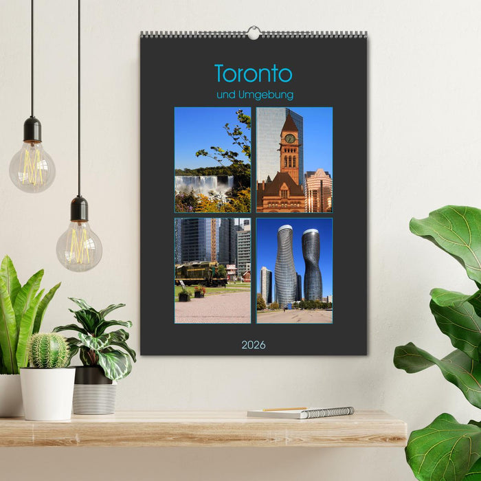 Toronto und Umgebung (CALVENDO Wandkalender 2026)