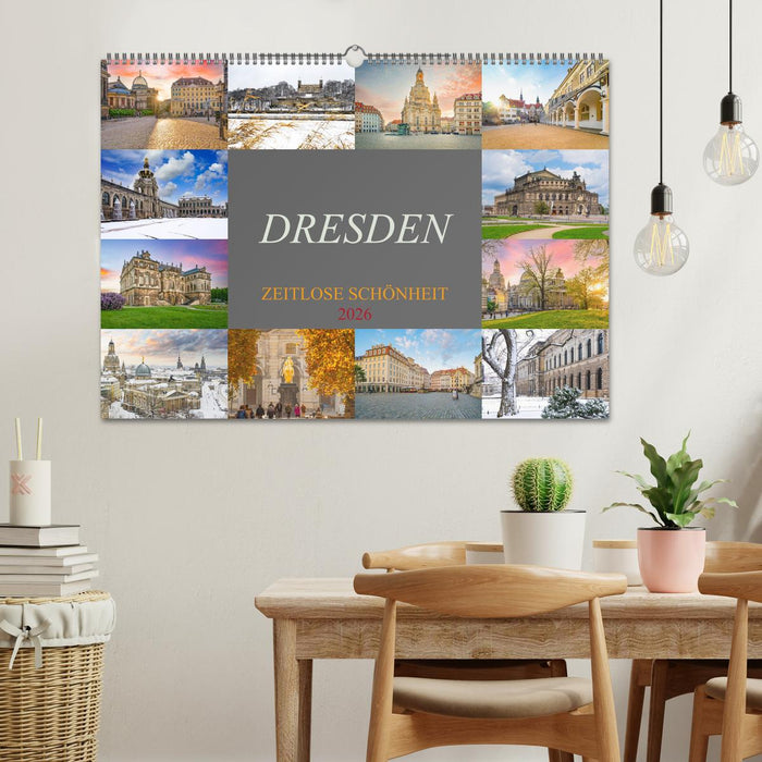 Dresden - zeitlose Schönheit (CALVENDO Wandkalender 2026)