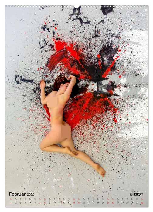 Farbspiele - unbefleckt (CALVENDO Premium Wandkalender 2026)