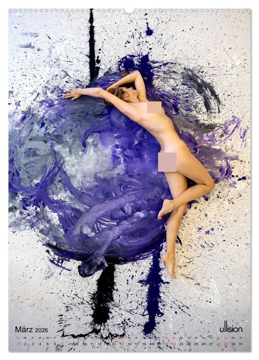 Farbspiele - unbefleckt (CALVENDO Premium Wandkalender 2026)