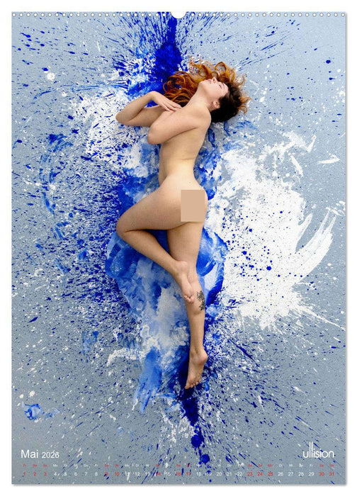 Farbspiele - unbefleckt (CALVENDO Premium Wandkalender 2026)