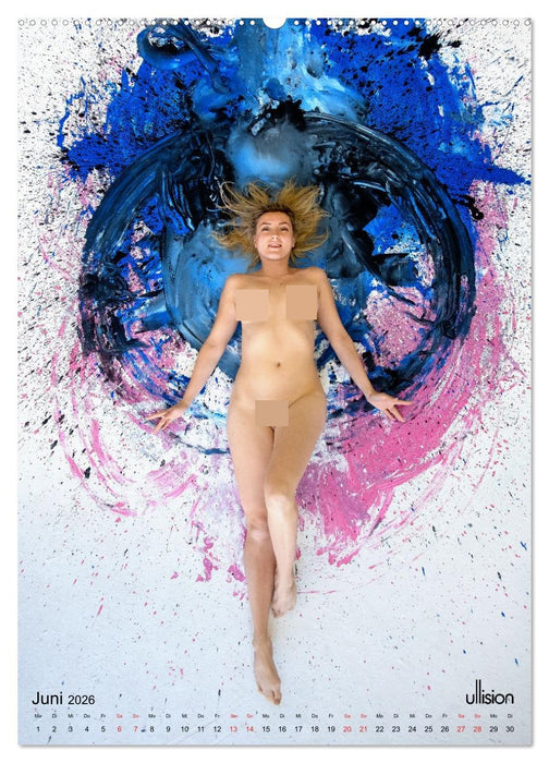 Farbspiele - unbefleckt (CALVENDO Premium Wandkalender 2026)