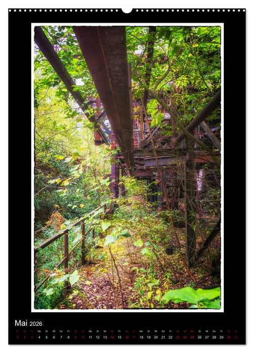 Eindrücke vom Weltkulturerbe Völklinger Hütte (CALVENDO Premium Wandkalender 2026)