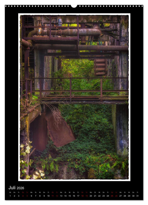 Eindrücke vom Weltkulturerbe Völklinger Hütte (CALVENDO Premium Wandkalender 2026)