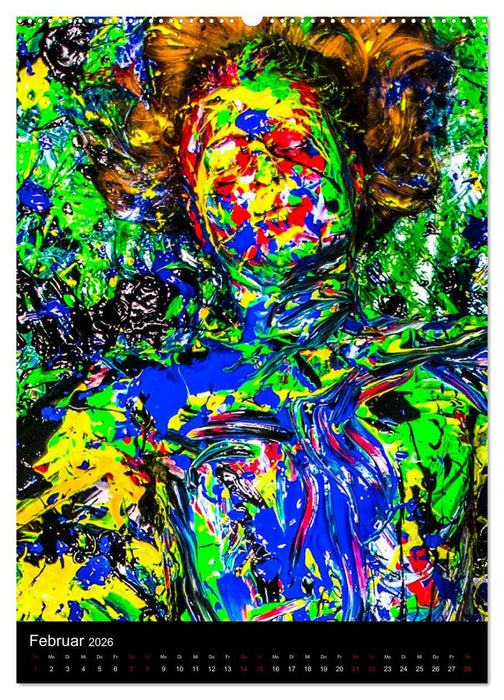 Intensive Aktmalerei (CALVENDO Premium Wandkalender 2026)