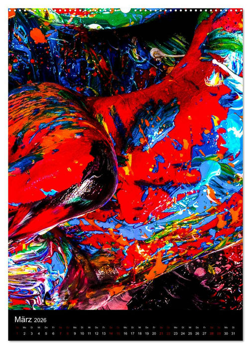 Intensive Aktmalerei (CALVENDO Premium Wandkalender 2026)