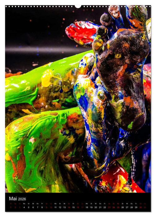 Intensive Aktmalerei (CALVENDO Premium Wandkalender 2026)